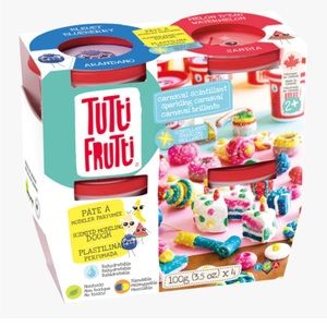 Tutti Frutti 4 pack scented modeling dough- NWT